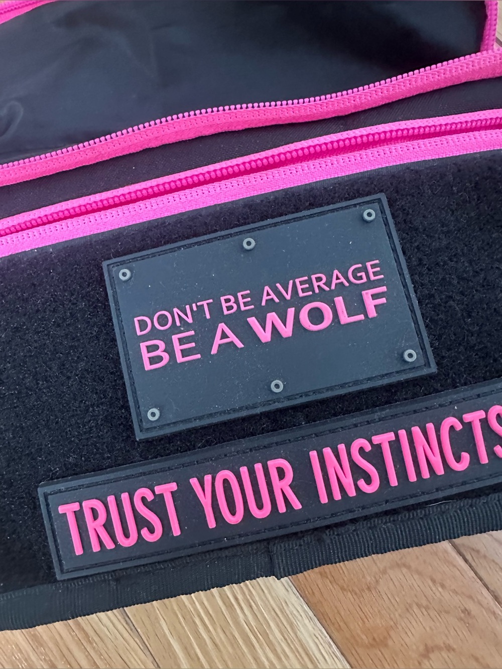 WOLFpak Black & Pink CrossBody/Fanny Pack - Picture 4 of 8